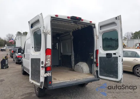 2018 Ram Promaster 1500 High Roof 136 Wb from USA, damaged, VIN 3C6TRVBG2JE103138